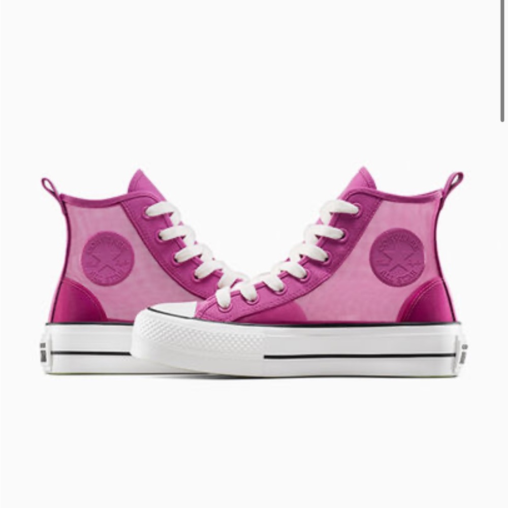 Converse Women's translucent high top W8 - Picture 5 of 8